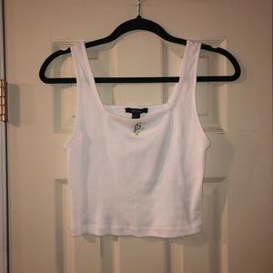 Forever 21 Crop Top with toucan in the middle